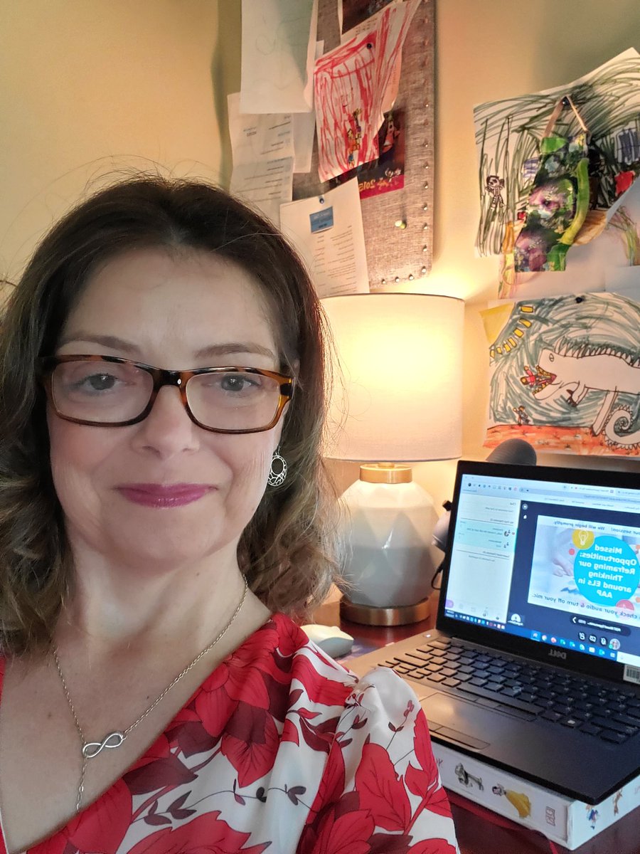 LoriBedsole2's tweet photo. So excited to present with @ADRabette and @ECMeadows on how we can reframe out thinking around ELs in advanced academics.
#FCPSEquity #FCPSCall2Action @fcpsaap https://t.co/yt5K5NYxM7
