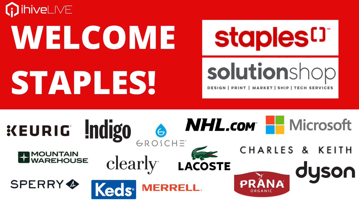 ihiveLIVE's tweet photo. Staples has joined the hive! Shop now for all of your home office and back to school needs to support your cause.
Cashback. Give back.
#staples #staplessolutions #giveback #cashback #sharingplatform #newmerchant #ihivelive #charity https://t.co/BHdWsdzlNw