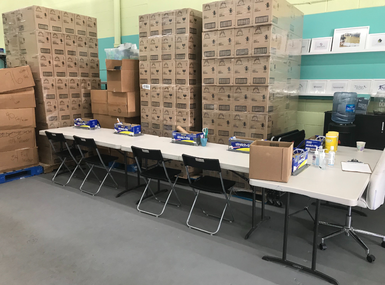 Gr. DC Diaper Bank on Twitter "WE MISS YOU! The warehouse is different