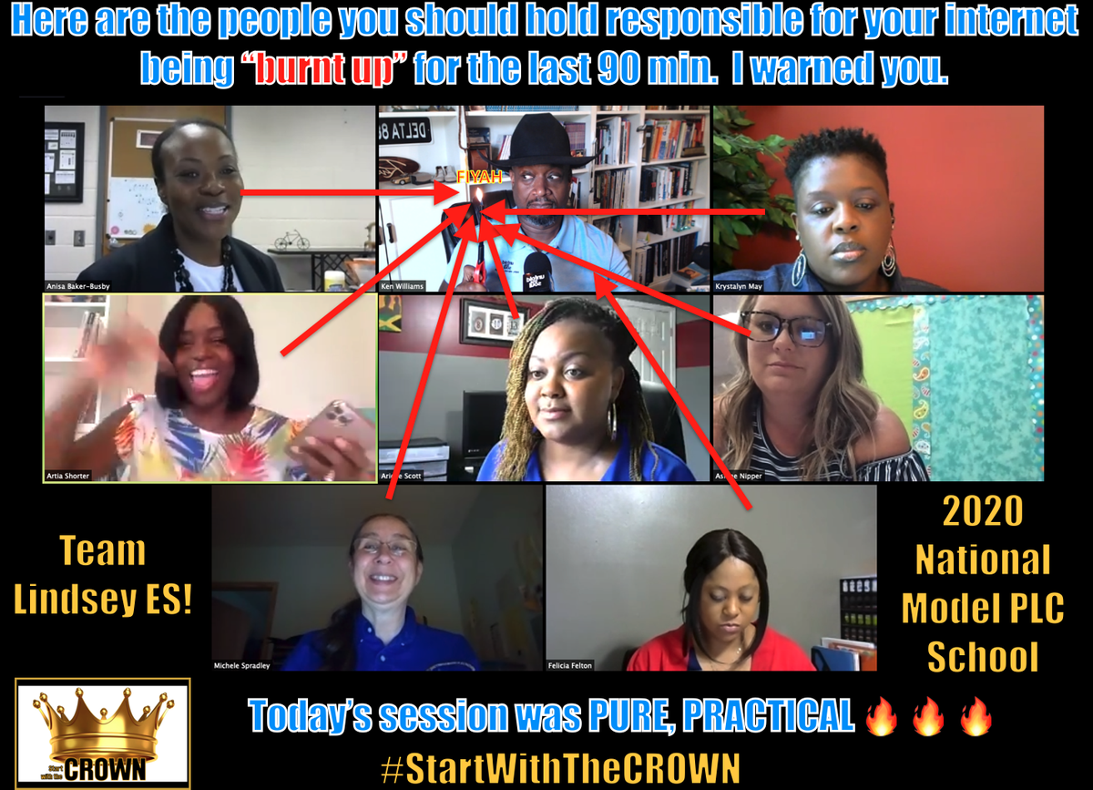 unfoldthesoul's tweet photo. Still reeling from the mission-driven HEAT, ENERGY, and PRACTICALITY of today’s #StartWithTheCROWN session.  @AnisaBusby and Team Lindsey burned it DOWN. Follow me at https://t.co/EnOapPPFyQ n hear abt future sessions! 
#StartWithTheCROWN
#THATschool
#DECIDE
#StartingAMovement https://t.co/w2uOt9Y41a
