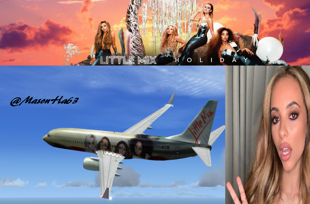 MasonHa63's tweet photo. @LittleMix Do you like my edit? ;) #HOLIDAYISCOMING #LM6 #LM6isCOMING #LittleMixHoliday #MTVHottest Little Mix https://t.co/W4raabarlj
