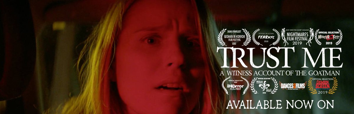 #shortfilm suggestion of the Day!
#Horror #Short #Film
"Trust Me: A Witness Account of the Goatman"
youtu.be/7kGtXxb4R6A
#moviesuggestions #FilmTwitter #horrormovie #HorrorCommunity #ALTER
@misterdna93 <a href="/gkwordsmith/">gkwordsmith</a> @NateRuegger <a href="/TrustMeHorror/">Trust Me Movie</a> <a href="/NerdsFTC/">Nerds From The Crypt</a> <a href="/crypticon/">Crypticon Seattle 👻🧛🏼‍♂️⚰️</a> <a href="/HorrOrigins/">HorrOrigins</a>