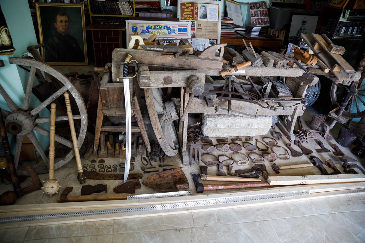 9/16 Dorotcaia village museum from Dubasari impresses with medieval artefacts. Let us preserve  #culturalheritage & supports its restoration.  https://bit.ly/2ZR04IL&nbsp;