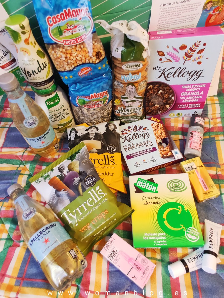 "El jardín de las delicias" <a href="/DisfrutaBox/">DisfrutaBox</a> es una explosión de sabores y productos novedosos de máxima calidad. Te lo cuento todo en mi Blog: womanblog.es/2020/07/Disfru… #DisfrutaBox #Alimentación #Ahorrando