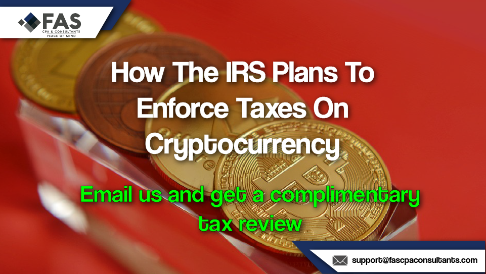 fascpaconsult's tweet photo. Take action now if you are not in compliance with Cryptocurrency reporting to the IRS.

Learn more: https://t.co/yLgMGDUT9X

#tax #crypto #cryptocurrency #investments #bitcoin #ico #blockchain #taxplanning #irsexchangerate #uscurrency #cryptoinvestor #initiation #FASCPA https://t.co/yteEKKGi7j