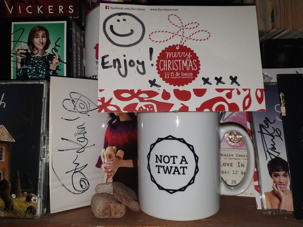 Kevenlaw's tweet photo. @_rebeccajeffery I've got mine on display, in pride of place on my shelf 🥰🥰🥰 #theapprentice #WednesdayMotivation #WednesdayThoughts #NotATwat https://t.co/LtXyIDiIY1