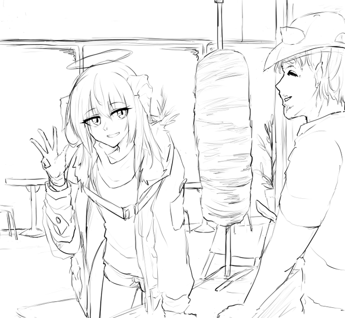 モスティマめし 3
#アークナイツ 