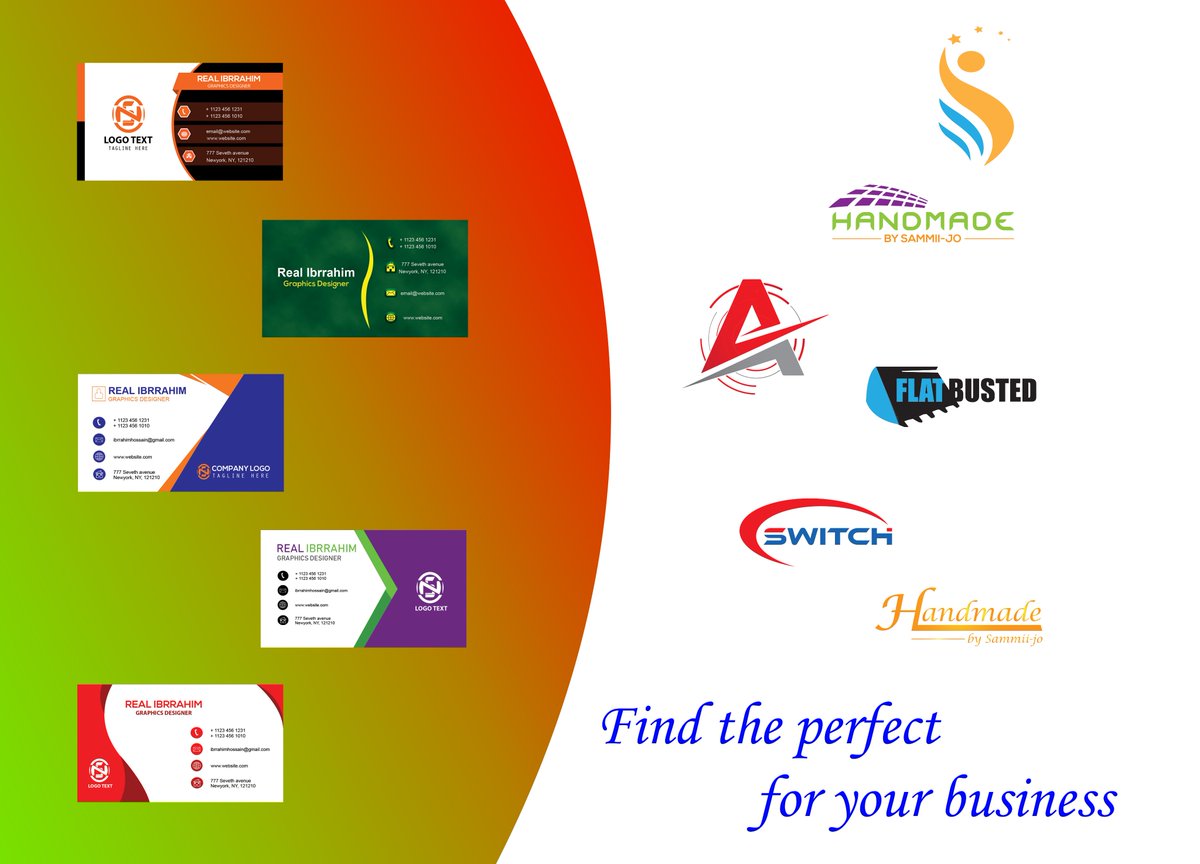 Just bring it which is perfect for your business. Order your business cards and Logos only at 5$. Are you want to represent your business with some creative features then check my profile and contact with me.
#Fiverr
#DigitalMarketing
