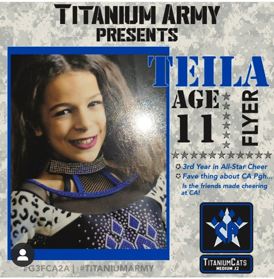 CA_TitaniumCats's tweet photo. #titaniumarmy⭐ #titaniumcats💙🖤 #meettitanium🐾 @CheerAthletics https://t.co/l0z24yNGUD