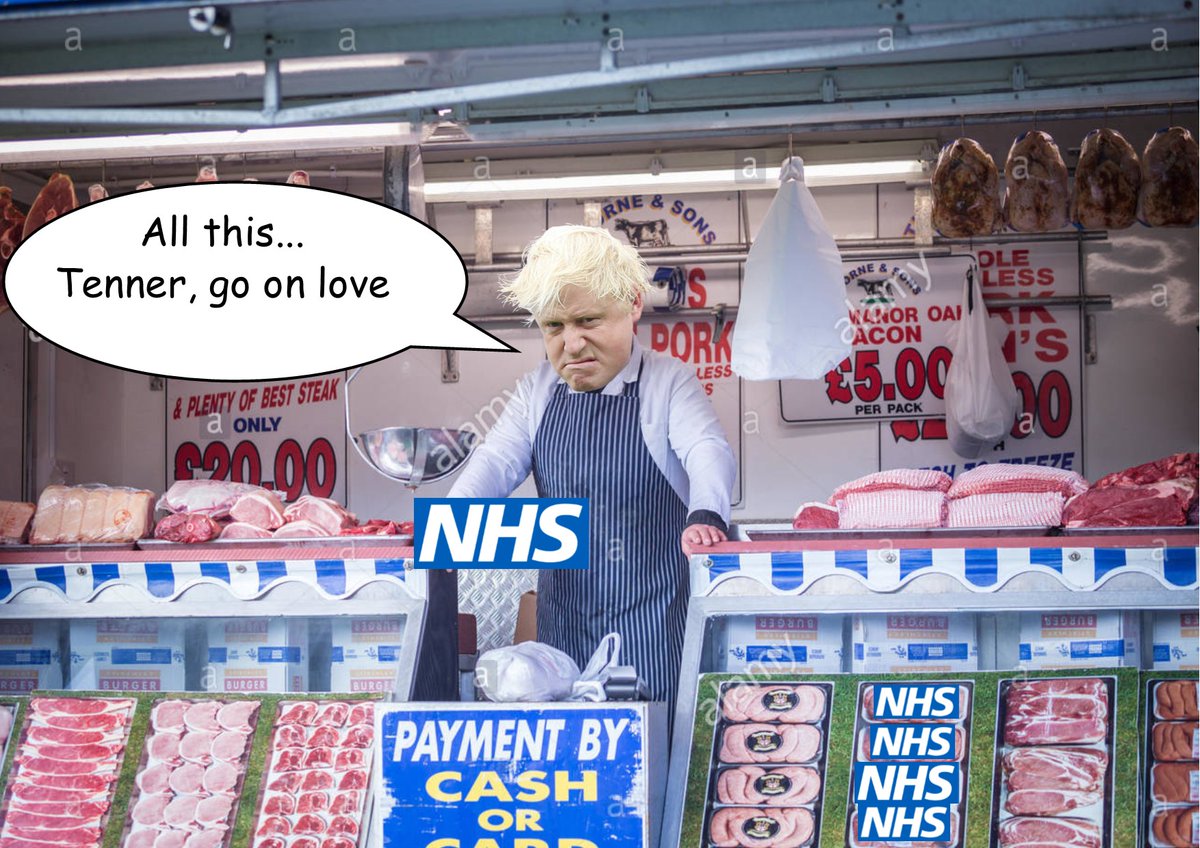 2019: "the nhs is not for sale"
2020:

#BorisHasFailedTheUK #BorisJohnsonMustGo #ToryTraitors
