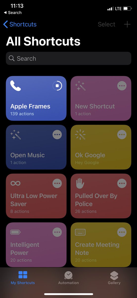ssaig's tweet image. Some shortcuts are broken on #iOS14beta3