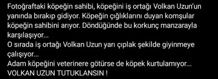 OguzhanUgur's tweet photo. Serbet kalırsa ki kalır…Bunun hala cezası yok, ama hedef göstermenin var. O yüzden sadece duamı paylaşacağım;Rabbim seni iri köpekler besleyen arkadaşlarla tenhada karşılaştırsın. Kim koparttı uzvunu bileme!Ömrünce hortumdan işe. Su içmek dahi zulüm olsun! #VolkanUzunTutuklansın https://t.co/YUwXAIC9Bi