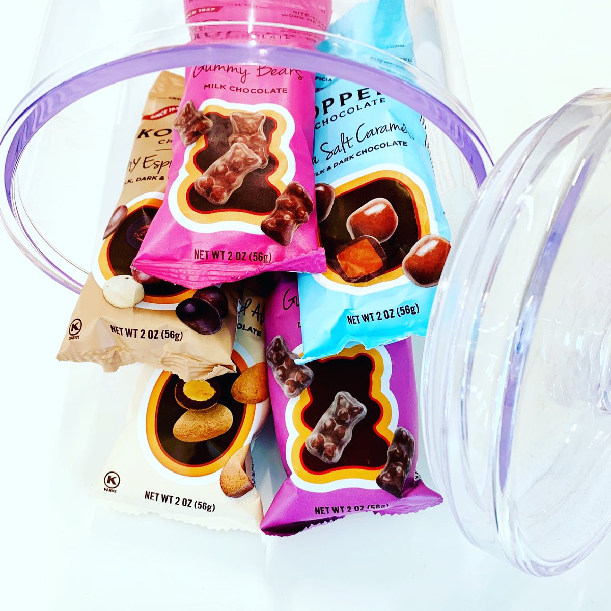 Road trips are more necessary than ever. Head out of town with our top-selling single serve options. #summer #travel #roadtrip #snacks #chocolate #original #candy #chocolategummybears #chocolateespressobeans #chocolatealmonds #chocolatecaramels
bit.ly/3eQPXrz