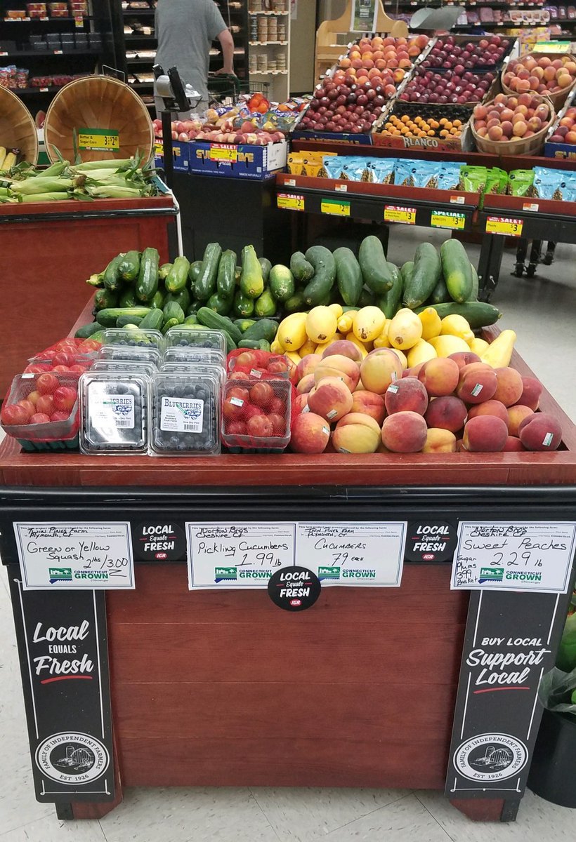 AdamsMarkets's tweet photo. What's the freshest you can get?
How about #StraightOffTheFarm? π
Check out our #Local table in #Thomaston and support local farmers like #NortonBrothersFruitFarm and #TwinPinesFarm! π€©π¨βπΎπ©βπΎ
#LocallyLoud #WhenFreshnessCounts #LocalFarmers #LocalEqualsFresh https://t.co/2cHd5r22W4