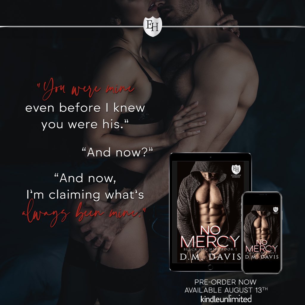 dmdavisauthor's tweet photo. When it comes to protecting his angel, he has no mercy.
NO MERCY is coming Aug 13!
PREORDER:
https://t.co/7puzgl4TfL
TBR: https://t.co/6hzmBMVkTg
#IARTG #KBWORLDS #HOTALPHAS #SPORTSROMANCE #ROMANCEREADS @GreysPromo @KBrombergDriven https://t.co/H6hhmKasBr