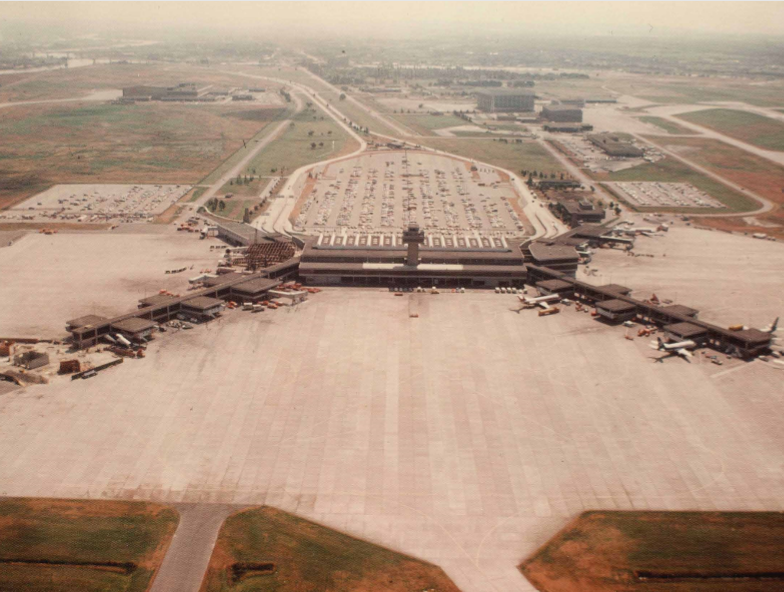 More expansion! The new super-jet terminal opened on October 25, 1968, to serve 3 million International and Domestic travellers. It also featured parking on the bottom!  #YVRBDAY