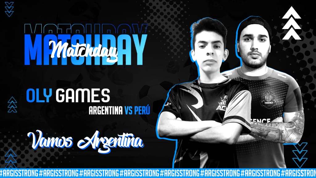 SelArgentinaGG's tweet photo. #RS | ¡Hoy jugamos!
Hoy a las 20:00 🇦🇷 hacemos nuestro debut en la @games_oly frente a @SelPeruanaRS_RH. GL!
El partido será transmitido por https://t.co/KJq4nj3xZ9.
#ArgIsStrong 👑🇦🇷 https://t.co/tur27Webvb