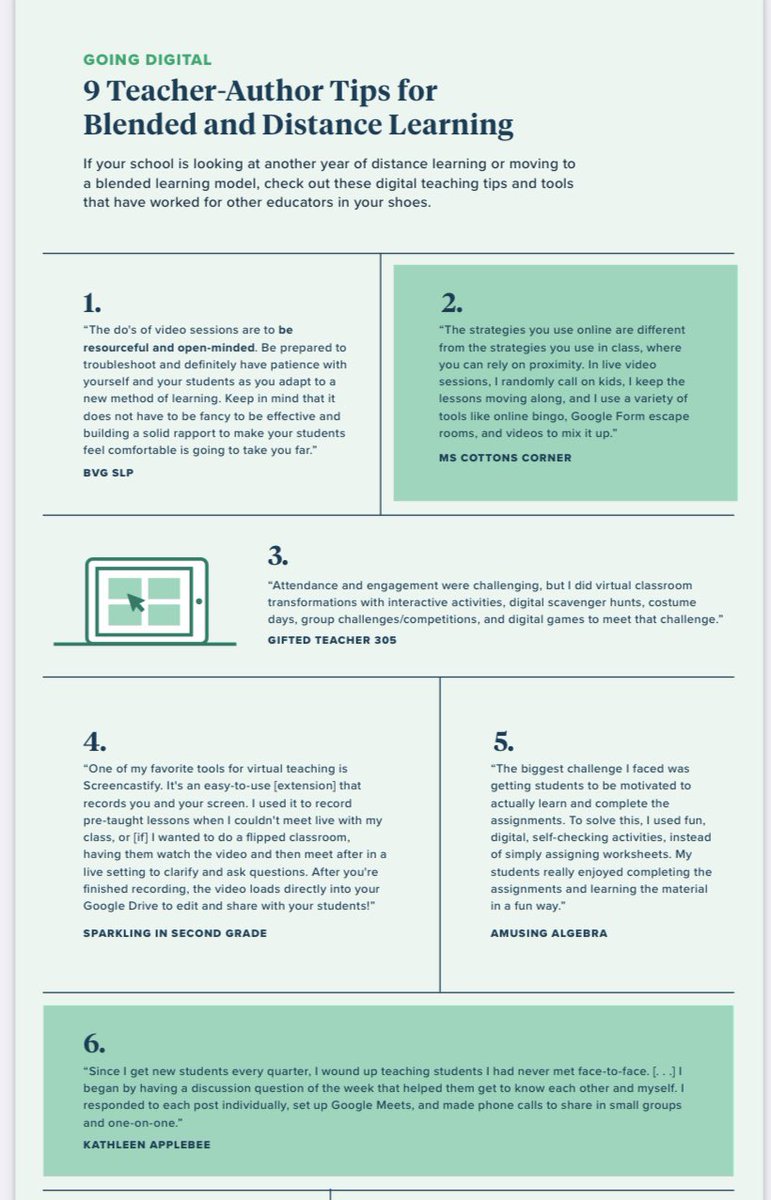 schaffer_WV's tweet photo. Beyond excited to be quoted by @TpT_Official in their Back to School Guide for blended and distance learning! @AmusingAlgebra 
https://t.co/pEx6EoWzAg https://t.co/dzH3QU1JnX