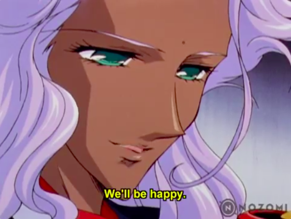 Akio: AND THEY ALL LIVED HAPPILY :) EVER :) AFTER :)Utena: What about the woman dying behind youAkio: This isn’t about her