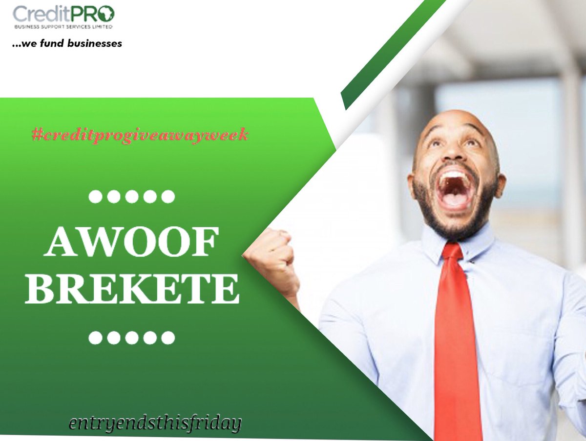 creditprosmes's tweet photo. Comment with your business brand and follow us. We are giving out a QUICK LOAN up to 50,000naira to first 20people.😯
:
Tag 10 business owners to follow us and let’s keep the train moving.
#SMEs #creditprogiveaway #sharpsharploan #awoof https://t.co/f2OyYD1BCz