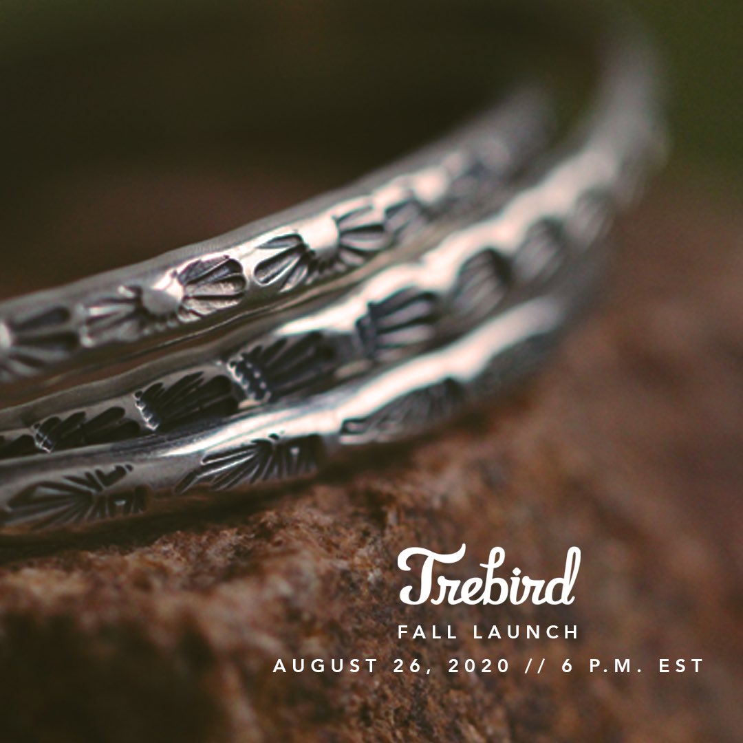 TrebirdBuffalo's tweet photo. We're hard at work preparing for our next shop update. ⚒️ Mark your calendar for Wednesday, August 26 at 6 p.m. (EST) to shop our next small-batch release! (Or head to our website and subscribe to our mailing list. 🤙) 

#metalsmith #metalsmithing #handmadejewelry https://t.co/dN5QHHGwqk