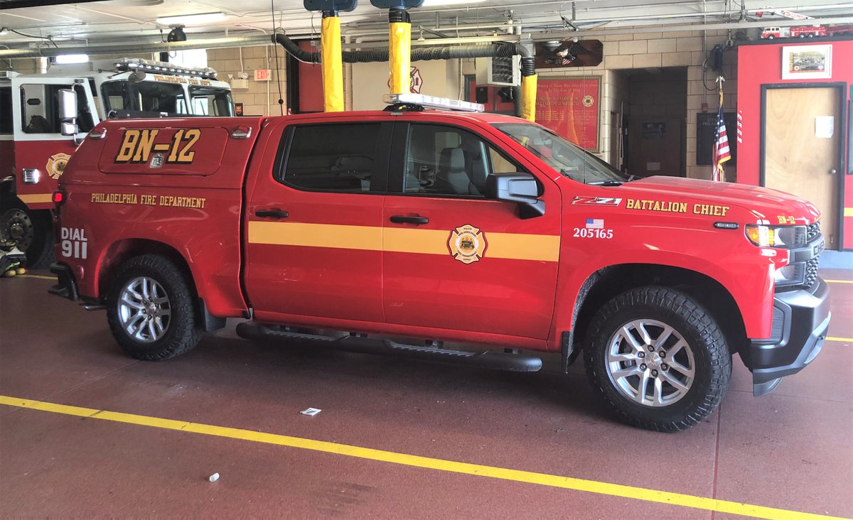 New vehicles for Chiefs in Battalions 2, 3 and 12 -- Ogontz/Fern Rock, North Philly and NE Philly.