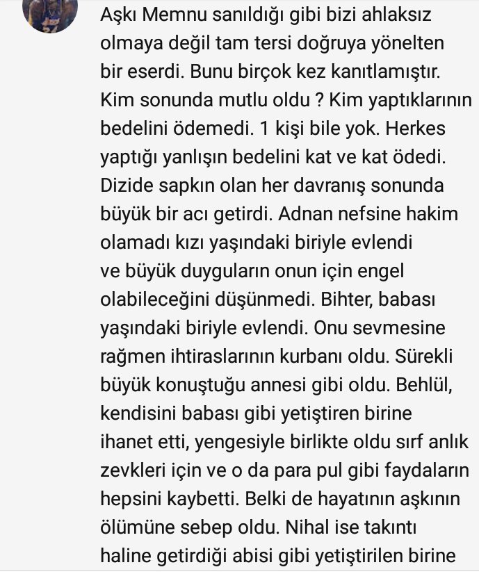 Zorbebegim's tweet photo. En güzel yoruumm budur
 #askimemnu https://t.co/kAzoct27rd