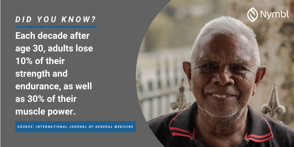 #DidYouKnow? Although losing strength, endurance and muscle power may be inevitable as we age, there are simple and effective ways to improve balance with Nymbl. 
We strive to help older adults live a confident and independent life, free from the fear of falling. #WisdomWednesday