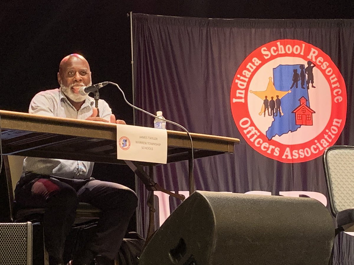 Mr. James Taylor from <a href="/msdwarren/">MSD of Warren Township</a> and Dr. Robert Taylor from <a href="/IAPSS_ORG/">IAPSS</a> is speaking about the importance of Resource Officers to our schools.

#INSROA2020