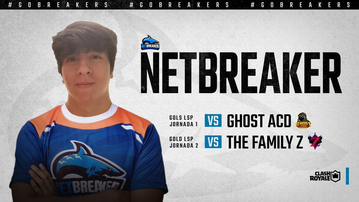 #NetDay 🦈

Hoy tenemos dos partidos de alto calibre y daremos lo mejor para traer buenos resultados.

🏆 | <a href="/GoldLSP_2020/">GOLD LSP</a>
⌚ | 7:00PM 🇵🇪
⚔️ | <a href="/GhostOrangeAc/">Ghost Orange™ Academy</a>

🏆 | <a href="/GoldLSP_2020/">GOLD LSP</a>
⌚ | 9:00PM 🇵🇪
⚔️ | <a href="/TheFAMILYZ1/">⚡The Family Z⚡</a>

¡Esperamos contar con su apoyo Breakers!

#GoBreakers