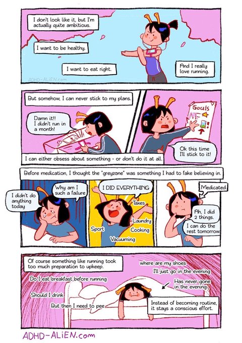 My life goals VS Executive Dysfunction. It feels like I don't even know what I want to do in life. I never know if I don't do something because of executive dysfunction or simply because I don't like it. 