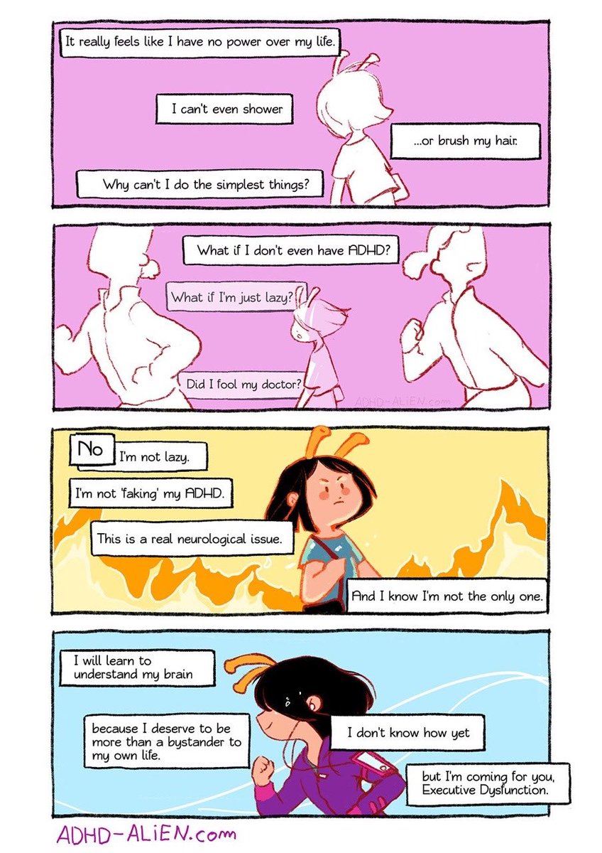 ADHD_Alien's tweet photo. My life goals VS Executive Dysfunction. It feels like I don’t even know what I want to do in life. I never know if I don’t do something because of executive dysfunction or simply because I don’t like it. https://t.co/AvfMxqNfrY