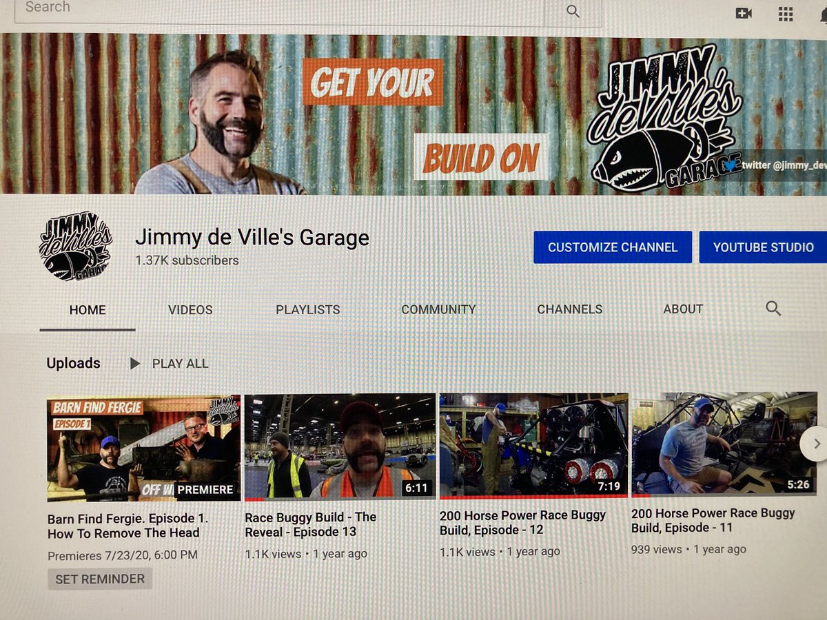 Jimmy_deVille's tweet photo. As well as some of my rusty old videos get ready for my new series going live tomorrow at 18.00. Barn Find Fergie. Will it run again? Subscribe and stuff please. https://t.co/QBnY6XUPkQ