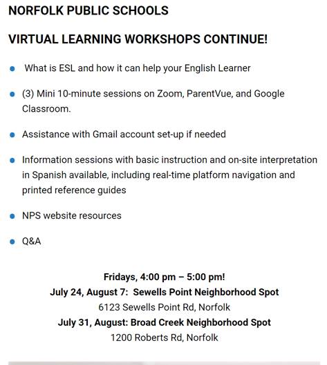 SupportEsl's tweet photo. ✅Google Classroom
✅Zoom
✅ Class Dojo
✅Smiling faces behind masks

Join us this Friday at our next parent pop-up for mini-sessions!
#ESL #ELs #ELLs  #distancelearning 
#wereinthistogether #OpenNorfolk
@NPSchools @NorfolkVA https://t.co/lhtmtJ0Gsd