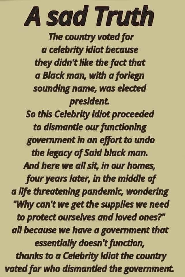 AlexisIndio21's tweet photo. @suzydymna @realDonaldTrump @SenCoryGardner @SteveDaines Once again, tRump pisses the toilet seat, expects a thank you for wiping it off, and here come the pack #magamorons on queue to do just that.
#VoteRedToKillAmerica #VoteRedToKillDemocracy #bluetsunami2020 https://t.co/88BVQsW6yt