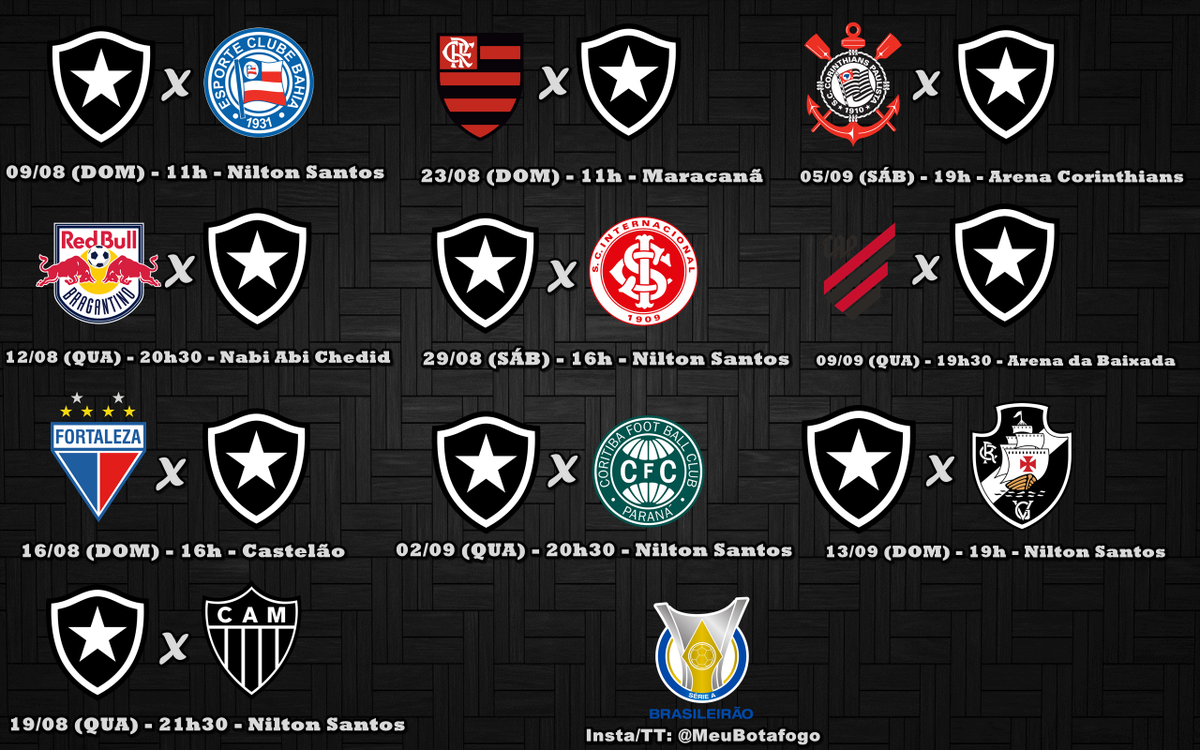 Brasileirão 2023: tabela completa com todos os jogos do Campeonato  Brasileiro