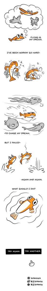 somehowart's tweet photo. What should he do?
#comic https://t.co/Boy3xTWg59