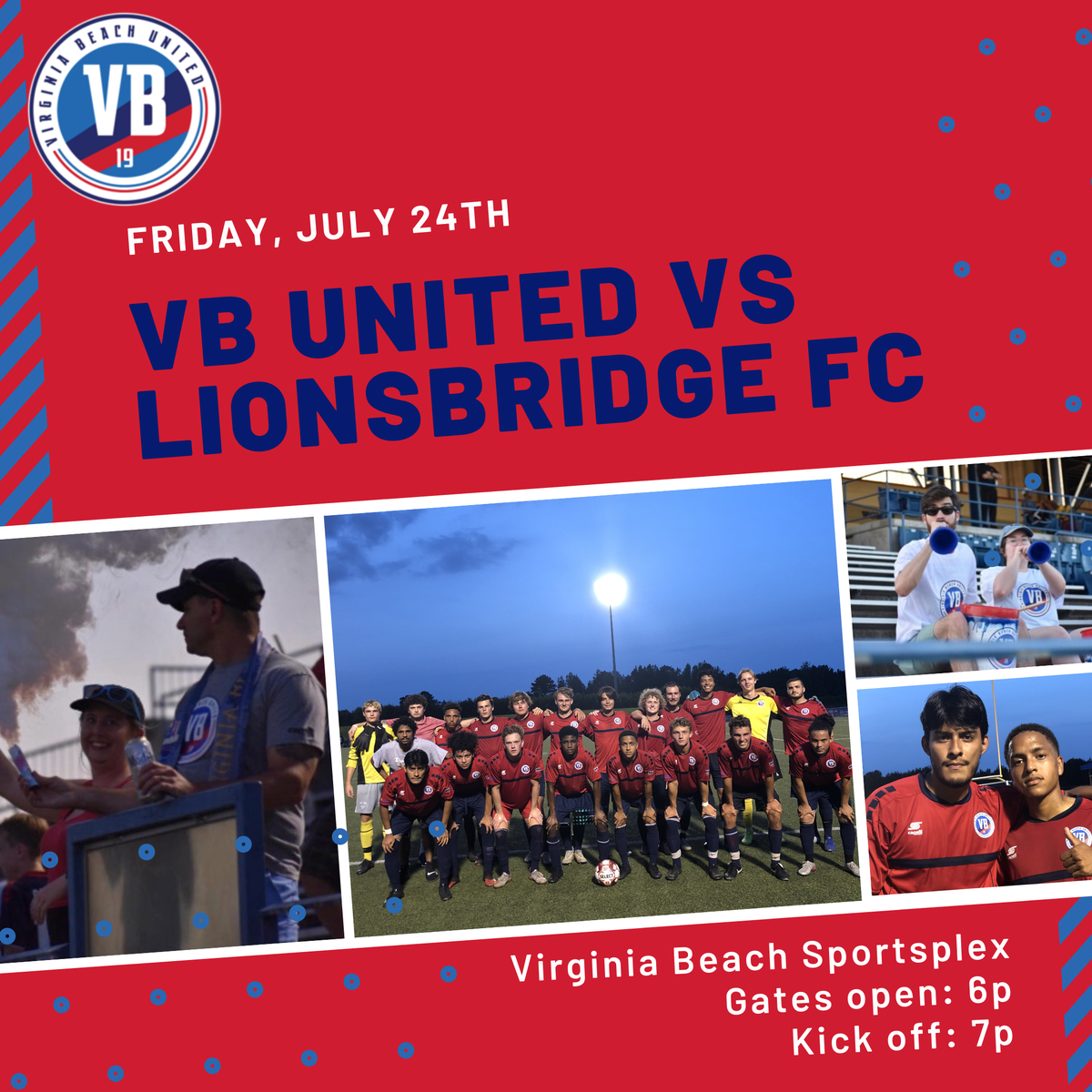 vbunited_'s tweet photo. 2 days until the Battle of Tidewater 👊💥 #VBUnited #TidewaterDerby

🎟️: https://t.co/AEq6kXsgKk https://t.co/y7x7ryE4Q5