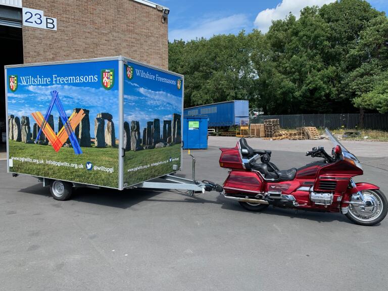 wiltspgl's tweet photo. Our display trailer is almost ready to 'hit the road'. Thanks to @lian_lever and his great team for doing such a superb job. Phase 2 of the process involves some adaptations, can't wait to see the finished product. https://t.co/Zj69BVajqc