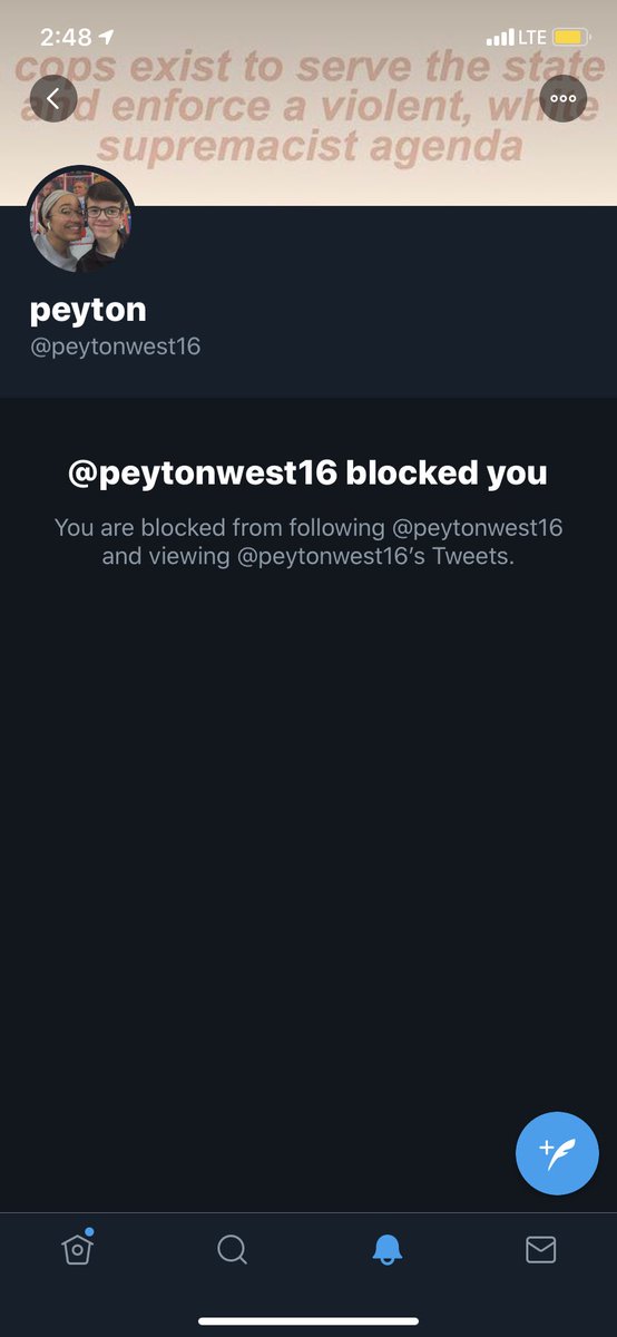 BoysBusch's tweet photo. @peytonwest16 what were u saying about blocking people after they made a logical argument? https://t.co/4ra8oodUwe