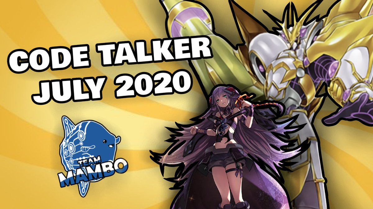 mambo_team's tweet photo. Alexa, play "with the winds" Yu-Gi-Oh vrains! Check out the new code talker deck profile at the link below! https://t.co/hq6Dp4WzXb https://t.co/ocxnvtuyQ5