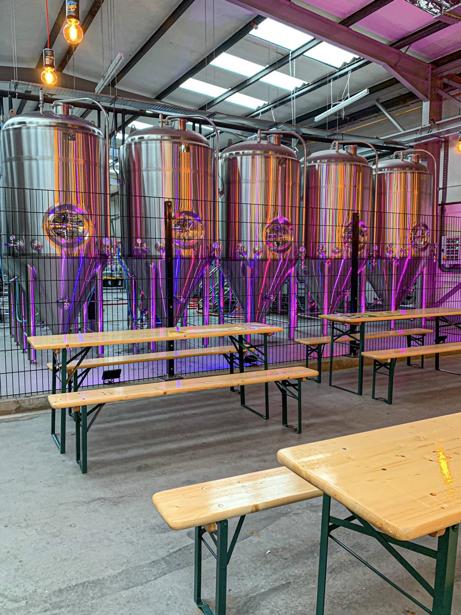 🍺 OPENING VERY SOON! 😍 
For the first time ever we will be opening the brewery doors to the public. WHO WANTS A FREE BEER? 😆 Follow &amp; Retweet to enter for a chance to win a free beer on us!
🔞 Opening date tbc. 🍻