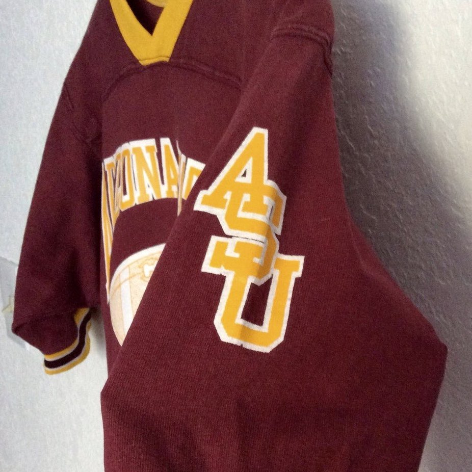 StayTrue2ASU's tweet photo. Throwback swag 😎🔱#SunDevilStyle #SunDevilFootball @ASUFootball @TheSunDevils #StayTrue https://t.co/SSpVUY4b3Z