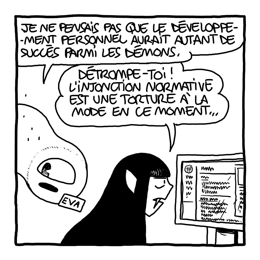 JustAsEasy's tweet photo. Bibliothécaires en Enfer - Le développement personnel https://t.co/AmzG011e6c