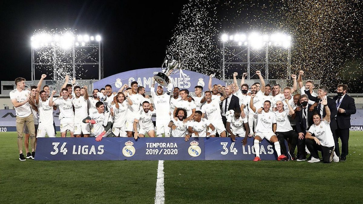 My Real Madrid 2019/20 Season Review.I take a look at the turning points during the season, some of our best games & top players.If you don't want to read, go through the pictures and enjoy a recap on what was a tough but eventually vindicating season.[THREAD]