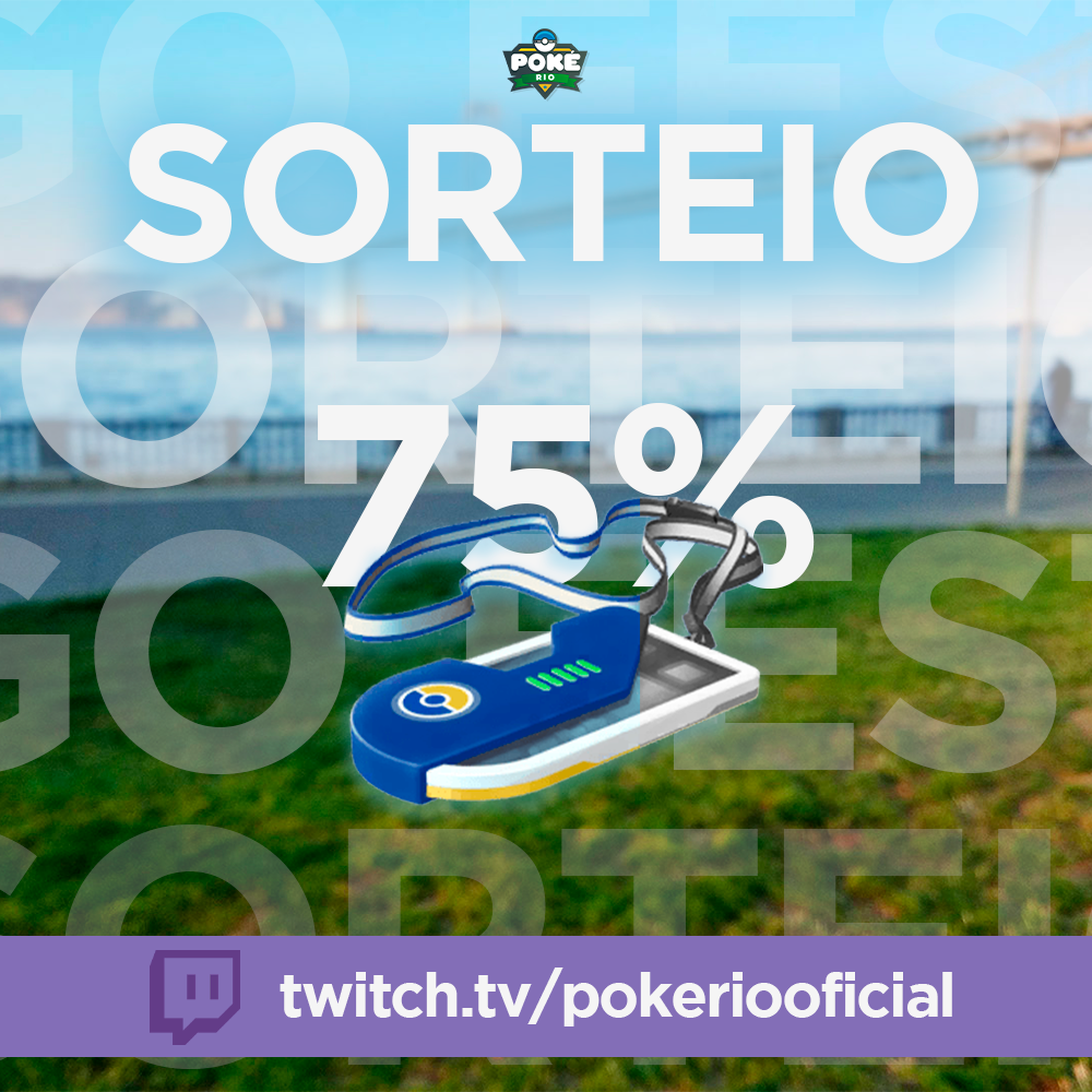 Vocês são rápidos! Falta pouco pra chegar na meta! 
Siga a gente na twitch.tv/pokeriooficial e concorra, nessa sexta, a um ingresso para a GO Fest 2020!