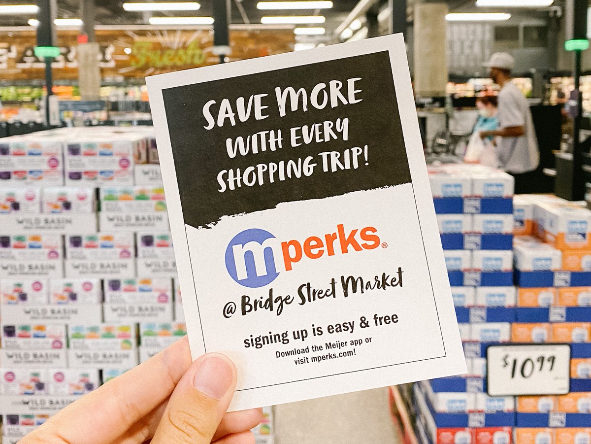 Dreams do come true – you can now redeem mPerks at Bridge Street Market! Signing up is easy, free, and only takes a minute 👉 meijer.com/mperks #BridgeStreetMarket