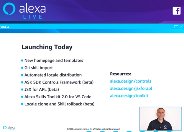 SuneetPatil90's tweet photo. Today's Launch for Developers to Improve Your Alexa Skill-Building Workflow ...
@alexadevs @germanviscuso #AlexaLive https://t.co/wld4QsJu2P