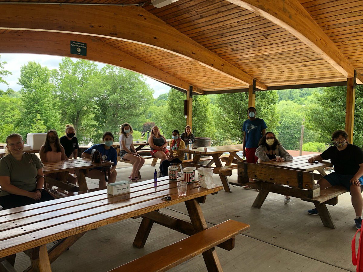 Sometimes you just need to throw on a mask, meet your Buddies at the park for some Italian Ice and remember we’re all in this together. #WErTJ
