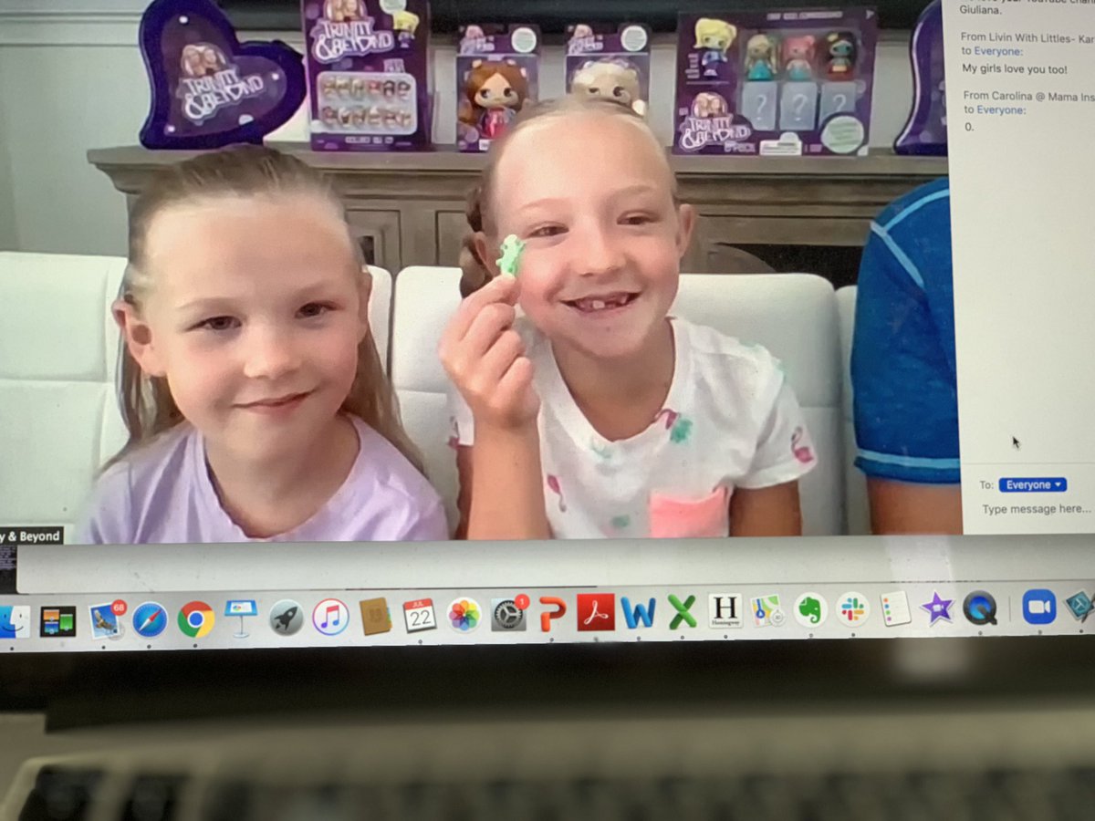 toytinyblog's tweet photo. The girls from Trinity and Beyond are so sweet! I am sure this was lil sis’s fave session at @thetoyinsider’s Sweet Suite so far! @BonkersToys
#sweetsuiteathome #sweetsuite #toyparty #welovetoys #newtoys #toyevent #thetoyinsider #toyinfluencer #toytiny #trinityandbeyond https://t.co/TKNXFdENnE